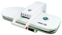 Dampfbügelpresse Professionelle Mit 38 Dampfdüsen (Leistungsstarke Dampfstrahlen) & Höhenverstellbaren Ständer Von Speedypress - Kompakt Größe - 55cm Y 22cm; 1.350watt (+ Ersatzabdeckung & Schaumstoff-Unterfilz UVP 45,00 € + Weiteres Zubehör GRATIS) -Luft Wrame Haus Geschaft 5b63ab3d50ff4f4a26c3422ef09f5e6f