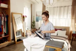 Tefal Ultimate Pure FV9845 Dampfbgeleisen (Dampfbgeleisen, Durilium Autoclean Soleplate, 3 M, 260 G/min, Schwarz, Kupfer, 60 G/min) -Luft Wrame Haus Geschaft 5d03f0a01addd1d9b672732778a5066a