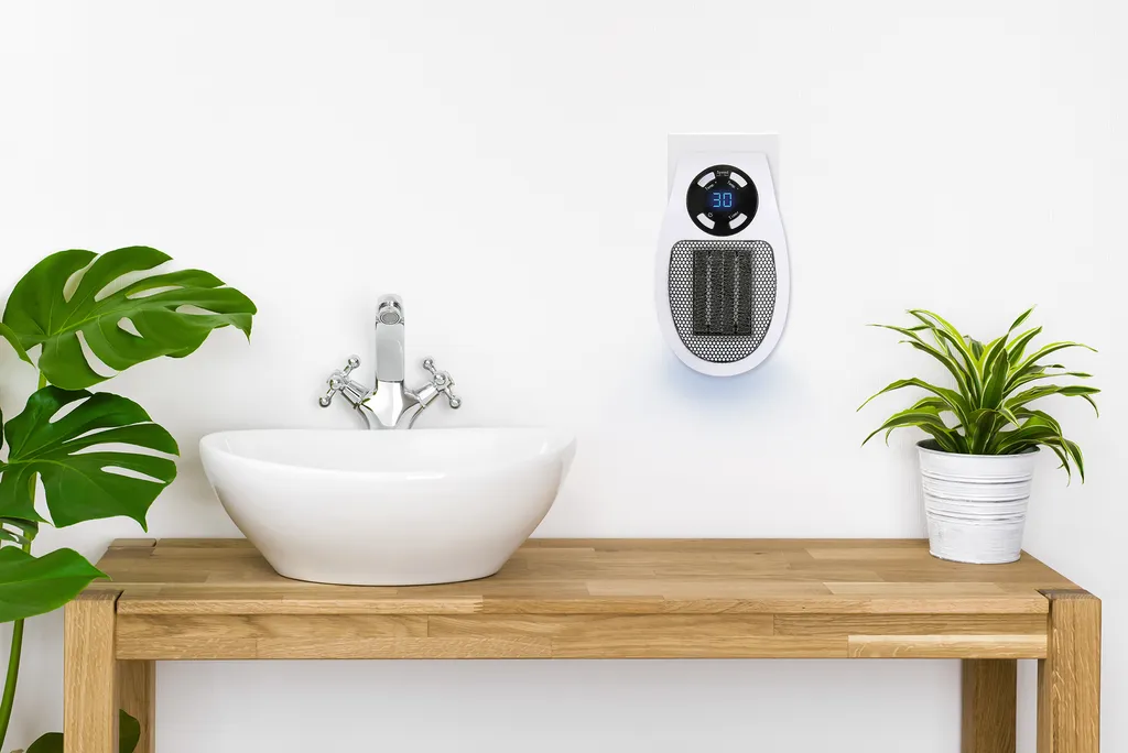 SUNTEC PTC Heizlüfter Steckdosen-Heizung Plug-in - Mit Thermostat, Timer, 500 Watt | 2 Ventilationsstufen, Elektrische Heizlüftung | Räume Bis 13 M² | Perfekt Für Schlafzimmer, Büro, Wohnung 2 SUNTEC PTC Heizlüfter Steckdosen-Heizung Plug-in - Mit Thermostat, Timer, 500 Watt | 2 Ventilationsstufen, Elektrische Heizlüftung | Räume Bis 13 M² | Perfekt Für Schlafzimmer, Büro, Wohnung – Bild 2