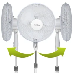 TroniTechnik Standventilator Turmventilator Lüfter SV04 40cm, Inkl. Oszillation -Luft Wrame Haus Geschaft 5f985a1593eb256ec99ebe0dcf1d79fd