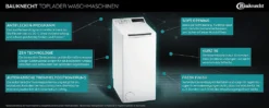 Whirlpool Bauknecht WMT ZEN 6 BD N Waschmaschinen - Weiß -Luft Wrame Haus Geschaft 607cb8aebdf5468cffd0f5251e1c0872