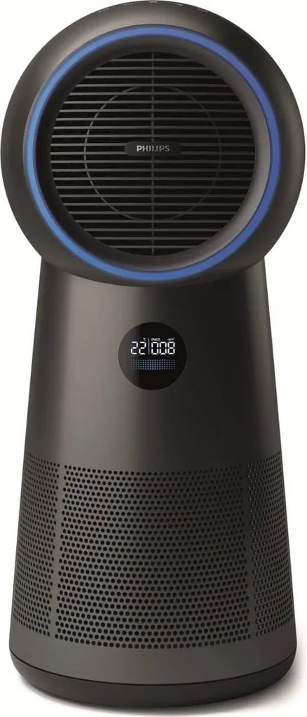 Philips Luftreiniger 3 In 1 AMF220/15 Lüfter 7,5-15-25; Heizung 1250-1500-2200 W, Geeignet Für Räume Bis 42 M², Schwarz 6 Philips Luftreiniger 3 In 1 AMF220/15 Lüfter 7,5-15-25; Heizung 1250-1500-2200 W, Geeignet Für Räume Bis 42 M², Schwarz – Bild 6