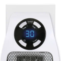SUNTEC PTC Heizlüfter Steckdosen-Heizung Plug-in - Mit Thermostat, Timer, 500 Watt | 2 Ventilationsstufen, Elektrische Heizlüftung | Räume Bis 13 M² | Perfekt Für Schlafzimmer, Büro, Wohnung 22 SUNTEC PTC Heizlüfter Steckdosen-Heizung Plug-in - Mit Thermostat, Timer, 500 Watt | 2 Ventilationsstufen, Elektrische Heizlüftung | Räume Bis 13 M² | Perfekt Für Schlafzimmer, Büro, Wohnung -Luft Wrame Haus Geschaft 612592668c8bc70d1b4c5bf07e5b85ec