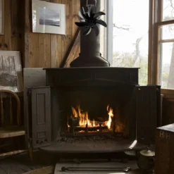 Kaminventilator Ofenventilator Kaminofen Ventilator Ohne Strom 7 Blatt Heizlüfter Ventilator Fan Stromloser Kaminofen (Grau) -Luft Wrame Haus Geschaft 615c06e992fb3dfdd42281087a6a02b2