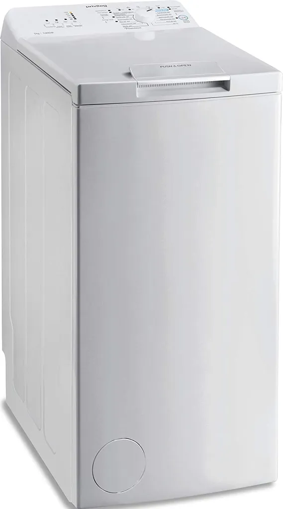 Privileg PWT L50300 DE/N Toplader Waschmaschine / 5 Kg / 1000 UpM/Turn&Go/Rapid Wash/Extra Waschen/Startzeitvorwahl/Wolle-Programm/Energy Saver/Mehrfachwasserschutz+, Weiß 1 Privileg PWT L50300 DE/N Toplader Waschmaschine / 5 Kg / 1000 UpM/Turn&Go/Rapid Wash/Extra Waschen/Startzeitvorwahl/Wolle-Programm/Energy Saver/Mehrfachwasserschutz+, Weiß
