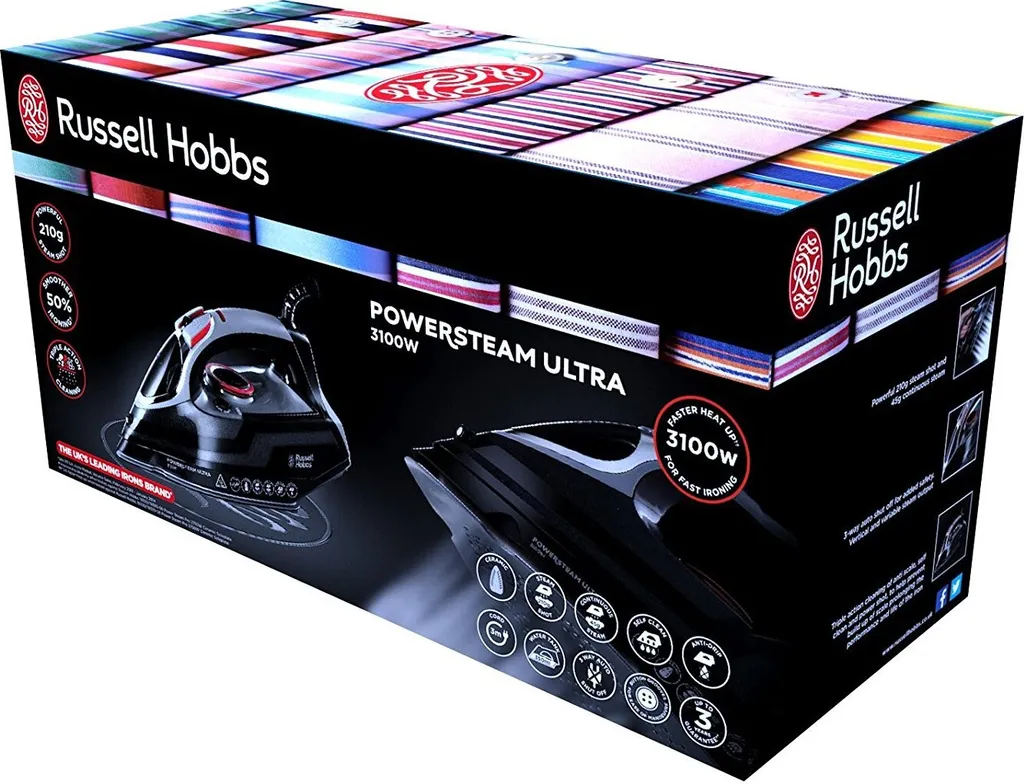 Russell Hobbs 20630-56 Powersteam Ultra Dampfbügeleis 9 Russell Hobbs 20630-56 Powersteam Ultra Dampfbügeleis – Bild 9