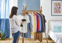 TEFAL Kleiderdampfer DT8270 Handheld, 2000 W, 0,19 L, 30 G/min, Schwarz -Luft Wrame Haus Geschaft 63c91e4b7ef4001fafd3dd4f376fb6e8