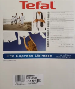 Tefal GV9580 Pro Express Ultimate Dampfbügelstation Bügeleisen 2830 Watt -Luft Wrame Haus Geschaft 63db3a55fd905a2f6445504a77647077