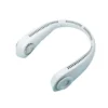 2000mAh Tragbarer Lüfter Nackenbügel Klingenloser Hängender Halsventilator Lazy Neck Hanging Cooler 3-Speeds 360 Grad Verdrehung USB Wiederaufladbar,Weiß