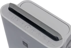 SHARP UA-HD50E-L Luftreiniger (mit Befeuchtungsfunktion, Verbesserung Der Luftqualität, Ideal Für Allergiker, Drei Stufen Filtersystem, HEPA-Filter, Räume Bis Zu 38 M²) Hellgrau [Energieklasse A] -Luft Wrame Haus Geschaft 65731494bd1d6d94d92aa699bdea5c62