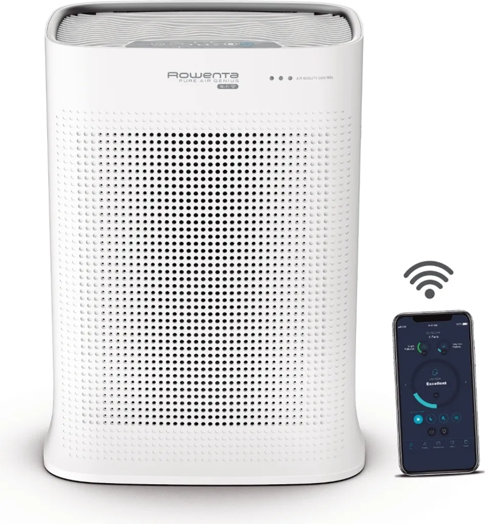 Rowenta Pure Air Genius Connect PU3080 - Luftreiniger - Weiß 2 Rowenta Pure Air Genius Connect PU3080 - Luftreiniger - Weiß – Bild 2