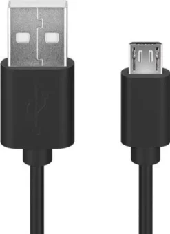 Goobay Tragbarer Handventilator Mit Standfuß - Geräuschlos, Wiederaufladbar - Mit Akku (2000mAh) Und Ladekabel, Schwarz -Luft Wrame Haus Geschaft 66c7d7148f4245022d5084568fd961ac