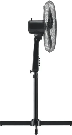 Standventilator Durchmesser 41cm Ventilator Mit 3 Stufen Luftkühler Windmaschine Oszillation 50W Schwarz [in.tec] -Luft Wrame Haus Geschaft 67ec80b8f12d0660c7f8e1c7d2fbef36