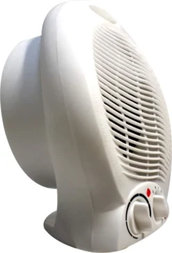 Heizlüfter HOTSerie Weiß 2000 Watt Ventilator Schnellheizer