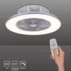 Selltec LED Deckenlampe Ventilator AIR 3 Stufen, Dimmbar, Fernbedienung CCT, Wohnzimmer Wohnzimmer, Schlafzimmer, Kinderzimmer 14646055