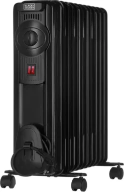 Black & Decker Black&Decker BXRA2300E Elektroheizung 2300W Ölradiator Heizung Schwarz -Luft Wrame Haus Geschaft 693a1bd466f67289c73464f87e10e85b