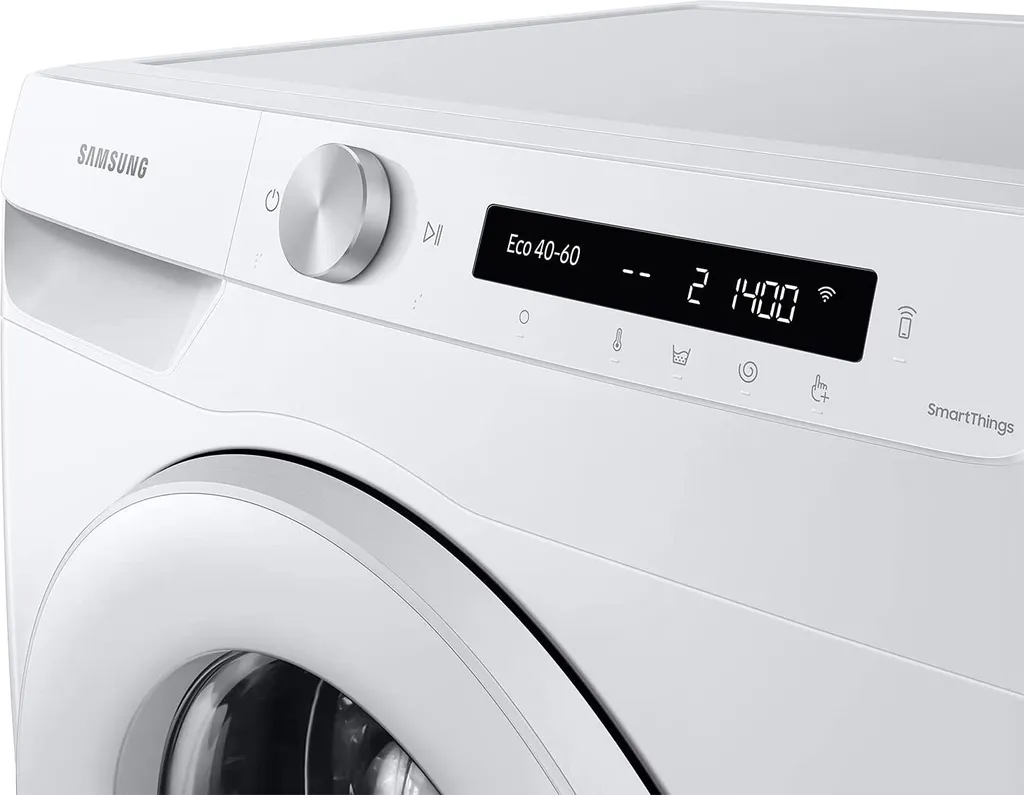 Samsung WW90T534DTW, Frontlader, 9 Kg, B, 72 DB, 1400 RPM, A 2 Samsung WW90T534DTW, Frontlader, 9 Kg, B, 72 DB, 1400 RPM, A – Bild 2