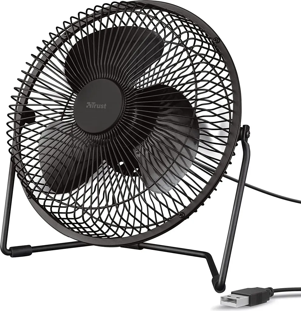 Trust Blaze USB-Kühllüfter, Einstellbare Geschwindigkeit, 120 Cm Kabel - Schwarz 1 Trust Blaze USB-Kühllüfter, Einstellbare Geschwindigkeit, 120 Cm Kabel - Schwarz