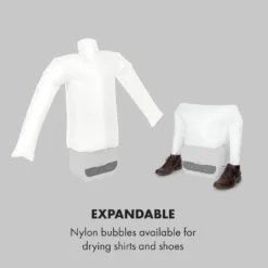 Klarstein ShirtButler Pro Automatischer Trockner Hosentrockner Hosenbügler , 2-in-1 System , 1200 Watt , Easy-Dry Technologie , Multi Size: S - XL , Thermal Safety System , 6-stufiger Timer: Bis 3 Stunden , Trocknungstemperatur: 30 - 70 °C , Bis Zu 2 Kg Maximalgewicht , LED-Kontrolllicht , Wechselbare Trocknungsaufsätze , Material: Oxford-Nylon , Weiß 16 Klarstein ShirtButler Pro Automatischer Trockner Hosentrockner Hosenbügler , 2-in-1 System , 1200 Watt , Easy-Dry Technologie , Multi Size: S - XL , Thermal Safety System , 6-stufiger Timer: Bis 3 Stunden , Trocknungstemperatur: 30 - 70 °C , Bis Zu 2 Kg Maximalgewicht , LED-Kontrolllicht , Wechselbare Trocknungsaufsätze , Material: Oxford-Nylon , Weiß -Luft Wrame Haus Geschaft 6a4eddb6fc2458d80e326db0afca8cea