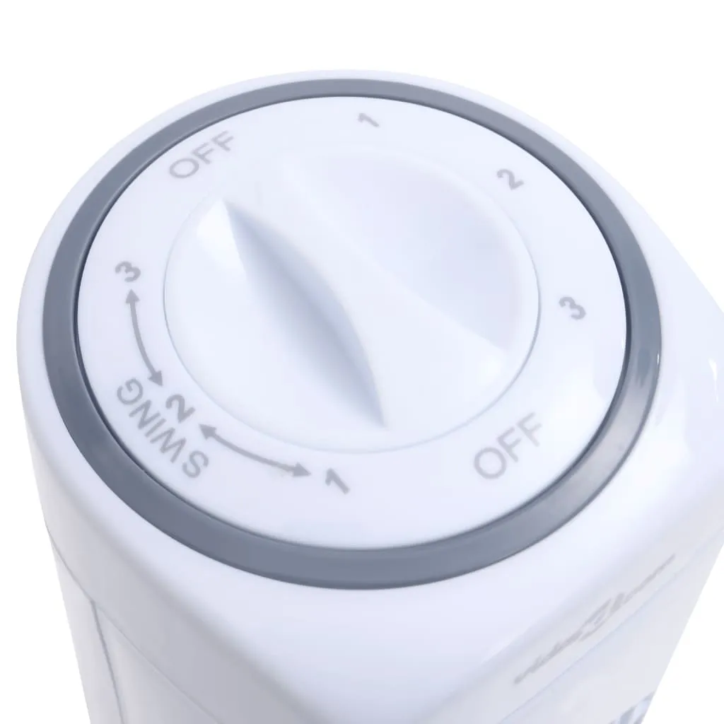 VidaXL Turmventilator Φ24x80 Cm Weiß 7 VidaXL Turmventilator Φ24x80 Cm Weiß – Bild 7