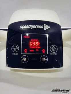 Professionelle 101HD Schwerlast Dampfbügelpresse 101cm Mit Höhenverstellbaren Ständer Von Speedypress - Silber (+ Bügeleisen, Ersatzabdeckung & Schaumstoff-Unterfilz Und Wasserfilterpatrone GRATIS) -Luft Wrame Haus Geschaft 6b12d806189a0b9cfef555f284efd19d