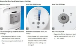 Honeywell Turmventilator HYF260E4 30W Weiß 108421 -Luft Wrame Haus Geschaft 6b66144591b0765568255ae062e914f3