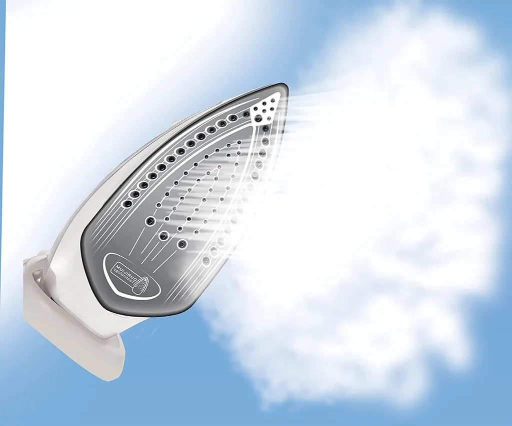 Tefal Dampfbügeleisen Ultragliss FV4920 Beere/weiß 10 Tefal Dampfbügeleisen Ultragliss FV4920 Beere/weiß – Bild 10