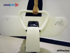 Professionelle 101HD Schwerlast Dampfbügelpresse 101cm Mit Höhenverstellbaren Ständer Von Speedypress - Silber (+ Bügeleisen, Ersatzabdeckung & Schaumstoff-Unterfilz Und Wasserfilterpatrone GRATIS) -Luft Wrame Haus Geschaft 6c5063e350eb0e2754754f3a4348fa33