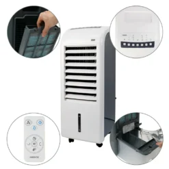 AREBOS, 4in1 Aircooler Luftkühler, Luftreiniger, Luftbefeuchter, Ventilator, Mobile Klimaanlage, 4,5L 23 AREBOS, 4in1 Aircooler Luftkühler, Luftreiniger, Luftbefeuchter, Ventilator, Mobile Klimaanlage, 4,5L -Luft Wrame Haus Geschaft 6c883077301cd52df93255f4c061745c