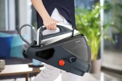Tefal GV7832 Pro Express Dampfbügelstation |7,5 Bar| 1,6 L Wassertank-Fassungsvermögen | Anti-Kalk-Kollektor|120 G/Min. Konstante Dampfmenge|500 G/Min. Extra Dampfstoß| Eco Funktion|Weiß/Grau -Luft Wrame Haus Geschaft 6d0d155273c227339fe20c878b87db57