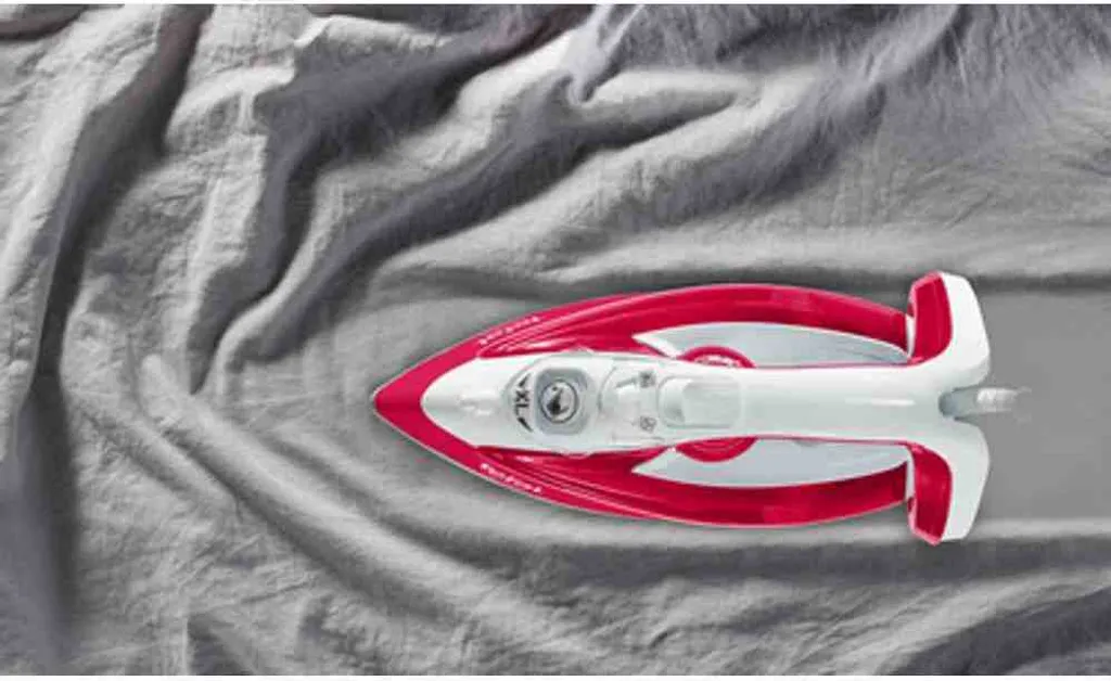 Tefal Dampfbügeleisen Ultragliss FV4920 Beere/weiß 6 Tefal Dampfbügeleisen Ultragliss FV4920 Beere/weiß – Bild 6