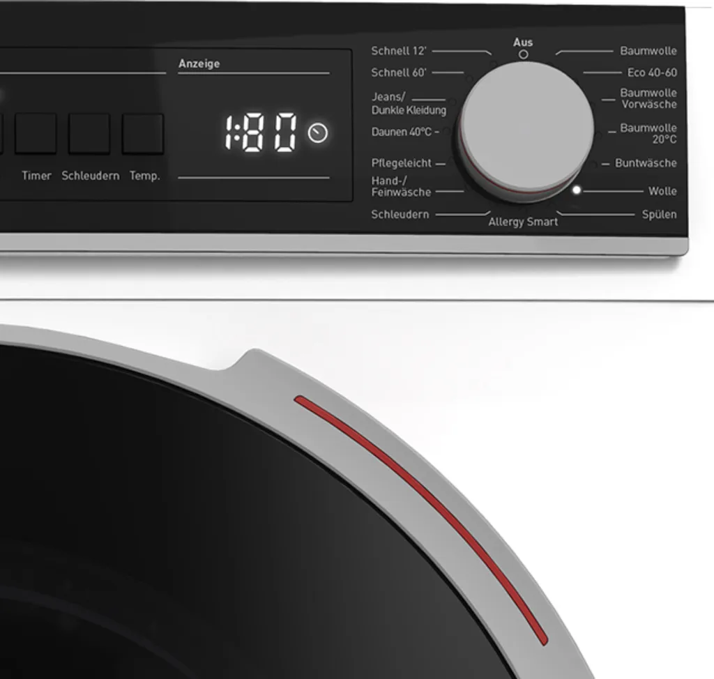 Sharp ES-NFB914CWA-DE Waschmaschine 9kg 1400 U/min 4 Sharp ES-NFB914CWA-DE Waschmaschine 9kg 1400 U/min – Bild 4