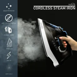 Starlyf® Cordless Steam Iron - Kabelloses Dampfbügeleisen, 320 Ml, 2400 Watt, Schnurlos Dampfbügeleisen, Keramikbeschichtung, Aus Der TV Werbung 21 Starlyf® Cordless Steam Iron - Kabelloses Dampfbügeleisen, 320 Ml, 2400 Watt, Schnurlos Dampfbügeleisen, Keramikbeschichtung, Aus Der TV Werbung -Luft Wrame Haus Geschaft 6f0ed2b9c5a6680fa51afa393ce92ae2