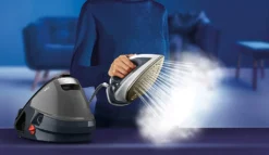 Tefal GV7832 Pro Express Dampfbügelstation |7,5 Bar| 1,6 L Wassertank-Fassungsvermögen | Anti-Kalk-Kollektor|120 G/Min. Konstante Dampfmenge|500 G/Min. Extra Dampfstoß| Eco Funktion|Weiß/Grau -Luft Wrame Haus Geschaft 6f2ae25319fd9babf8f0946f24e412da