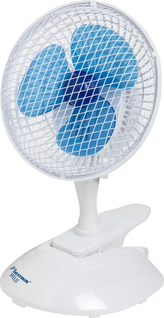 Bestron Tisch- / Clipventilator - Weiß/Blau; ACF15 3 Bestron Tisch- / Clipventilator - Weiß/Blau; ACF15 – Bild 3