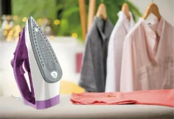 Tefal FV2836 Trocken- & Dampfbügeleisen Keramik-Bügelsohle 2400 W Violett, Weiß -Luft Wrame Haus Geschaft 72129c3df7fd37bd374c10c34a4e0d7f