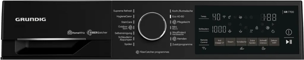 Grundig GW7P79419W Waschmaschine Frontlader Freistehend 9 Kg 1.400 U/Min 6 Grundig GW7P79419W Waschmaschine Frontlader Freistehend 9 Kg 1.400 U/Min – Bild 6