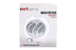 Heizlüfter HOTSerie Weiß 2000 Watt Ventilator Schnellheizer -Luft Wrame Haus Geschaft 72c66fcbae10b9fbf7662ac7e6a3fa25