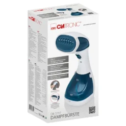 Clatronic Dampfbürste DB 3717 Weiß/blau, 200 Ml Wassertank -Luft Wrame Haus Geschaft 73f9ee8c641208b7a8509c4c7274a3cd