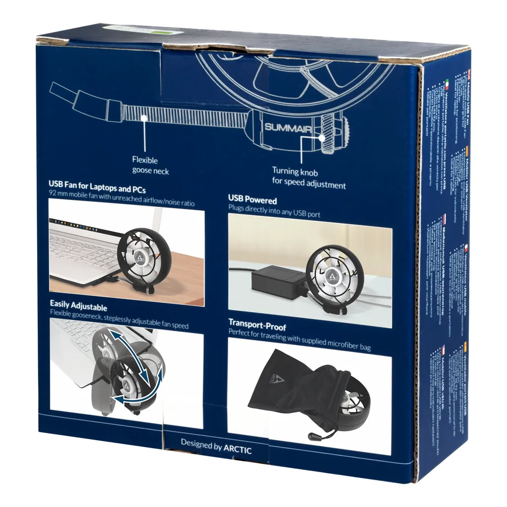 Arctic Summair Light Mobiler USB-Ventilator 6 Arctic Summair Light Mobiler USB-Ventilator – Bild 6