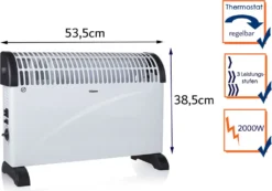 Tristar Konvektor Elektroheizung KA-5912 2000 W 30 Tristar Konvektor Elektroheizung KA-5912 2000 W -Luft Wrame Haus Geschaft 753e829d5a6f1c60a92c6ce665caf365