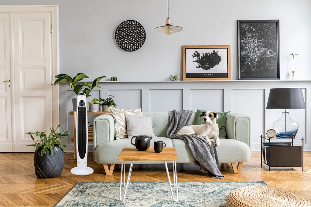 Echos Turmventilator | Aircooler | Tower Fan | Ventilator | Timer | Oszillierend | 60 Watt 7 Echos Turmventilator | Aircooler | Tower Fan | Ventilator | Timer | Oszillierend | 60 Watt – Bild 7