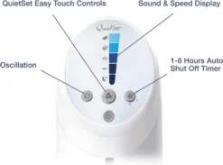 Honeywell Turmventilator HYF260E4 30W Weiß 108421 -Luft Wrame Haus Geschaft 79375d8953d08bb499d6fa1e70519561