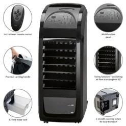 AEG Luftkühler LK 5689 70 W Schwarz -Luft Wrame Haus Geschaft 7b0407a09c126c3a14dde1cf0eb46eab