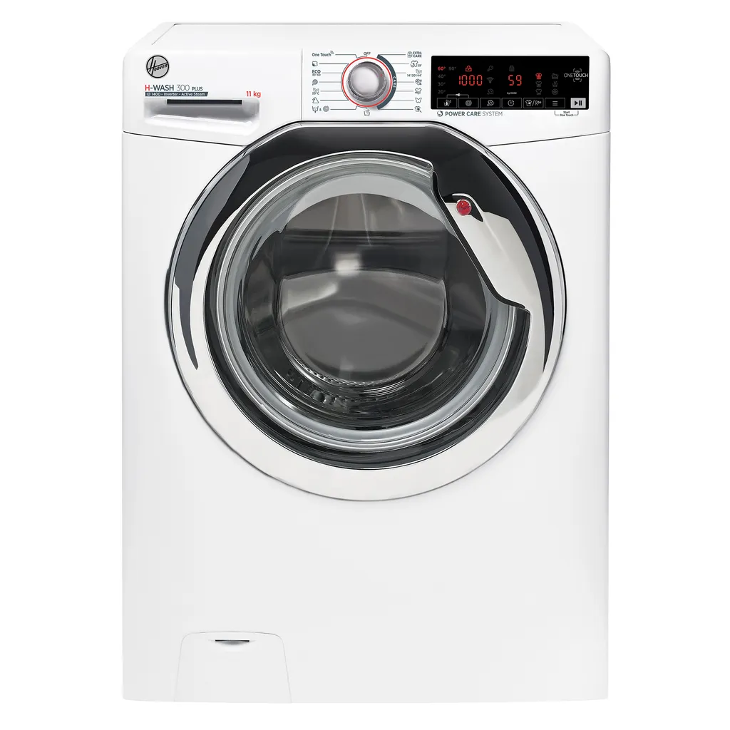 HOOVER WASCHMASCHINE H-WASH 300 Plus H3WS411TAMCE/1-S 11kg NFC 1 HOOVER WASCHMASCHINE H-WASH 300 Plus H3WS411TAMCE/1-S 11kg NFC