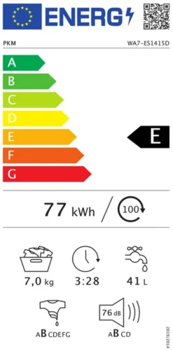 PKM Waschmaschine Waschautomat Waschvollautomat Frontlader 7kg WA7-ES1415D 12 PKM Waschmaschine Waschautomat Waschvollautomat Frontlader 7kg WA7-ES1415D -Luft Wrame Haus Geschaft 7cc9f7ff75754163cd2d721c4fddbe1a