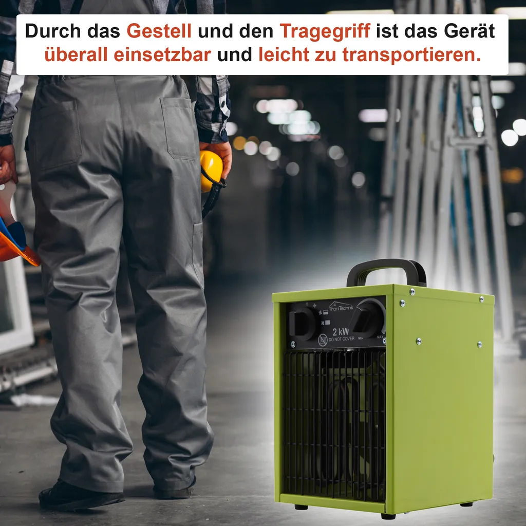 Tronitechnik TT-EIH-152 Heizgerät Heizlüfter Heizung 2.000 Watt, Tragegriff, Stahl, Stufenlose Thermosteuerung 8 Tronitechnik TT-EIH-152 Heizgerät Heizlüfter Heizung 2.000 Watt, Tragegriff, Stahl, Stufenlose Thermosteuerung – Bild 8
