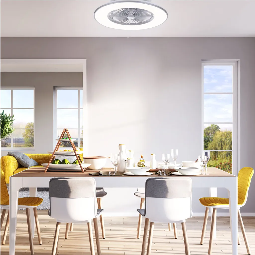 Selltec LED Deckenlampe Ventilator AIR 3 Stufen, Dimmbar, Fernbedienung CCT, Wohnzimmer Wohnzimmer, Schlafzimmer, Kinderzimmer 14646055 8 Selltec LED Deckenlampe Ventilator AIR 3 Stufen, Dimmbar, Fernbedienung CCT, Wohnzimmer Wohnzimmer, Schlafzimmer, Kinderzimmer 14646055 – Bild 8