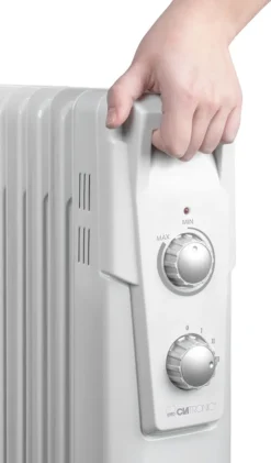 CLATRONIC Öl-Radiator RA 3736 9 Rippen Weiß -Luft Wrame Haus Geschaft 7ff45bab5e1adc9f08c8e14ff0e5edba
