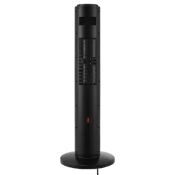 Juskys Turm-Keramik-Heizer – Elektrischer Heizlüfter Mit LCD Display & Fernbedienung, 1000 / 2000W, Kamineffekt, Timer, Oszillation & Umkippschutz -Luft Wrame Haus Geschaft 80e3e4b7913fbba45aab081a40afa0bd